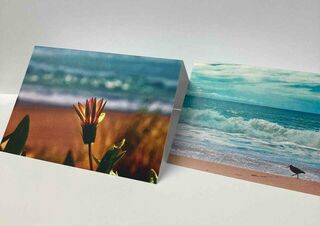 Young photographer's custom cards