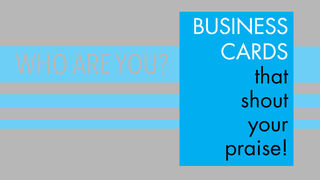 BUSINESS CARDS