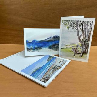 Local artists cards of local scenes